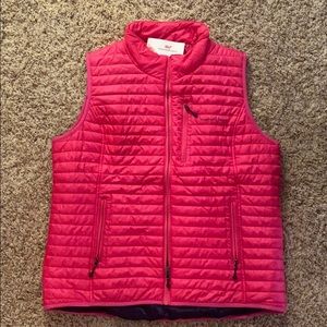 Vineyard Vines Pink Puffer Vest NWT